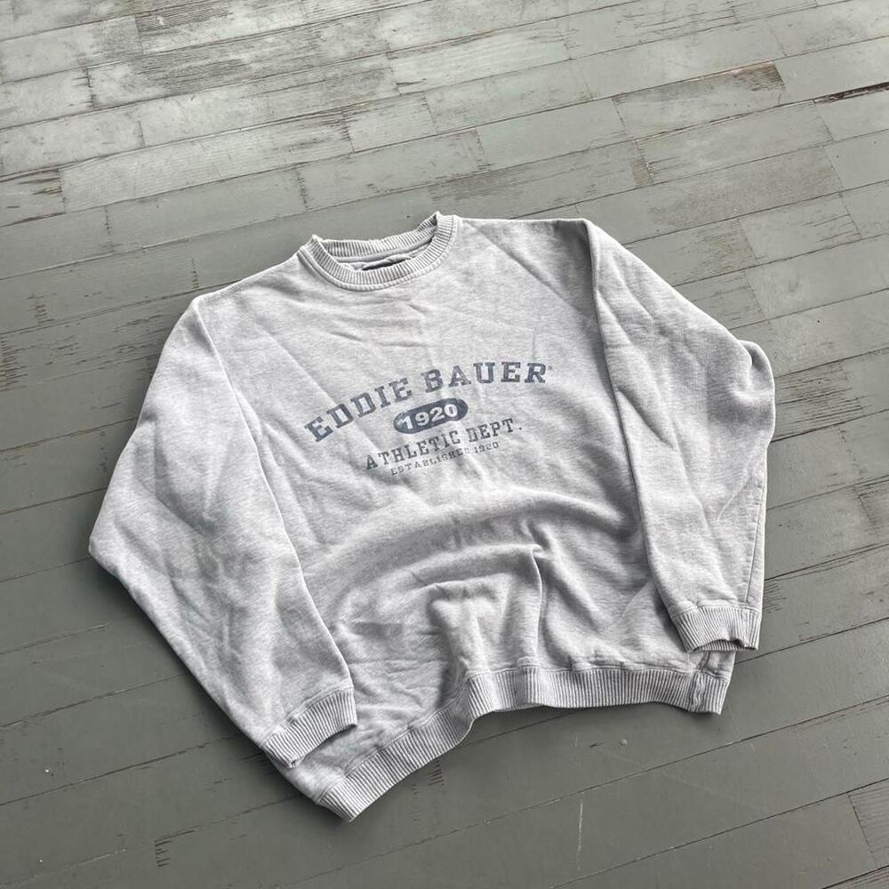 Vintage 90s Eddie Bauer Ebtek Streetwear Y2K Crewneck Sweatshirt